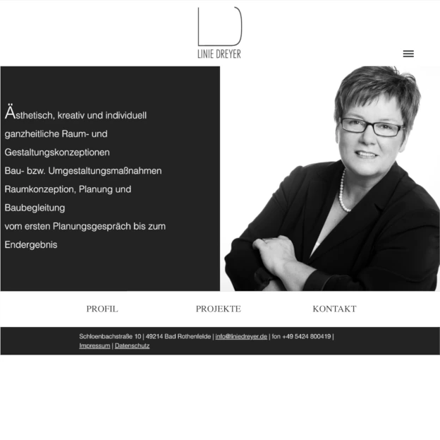 Website linie-dreyer.de