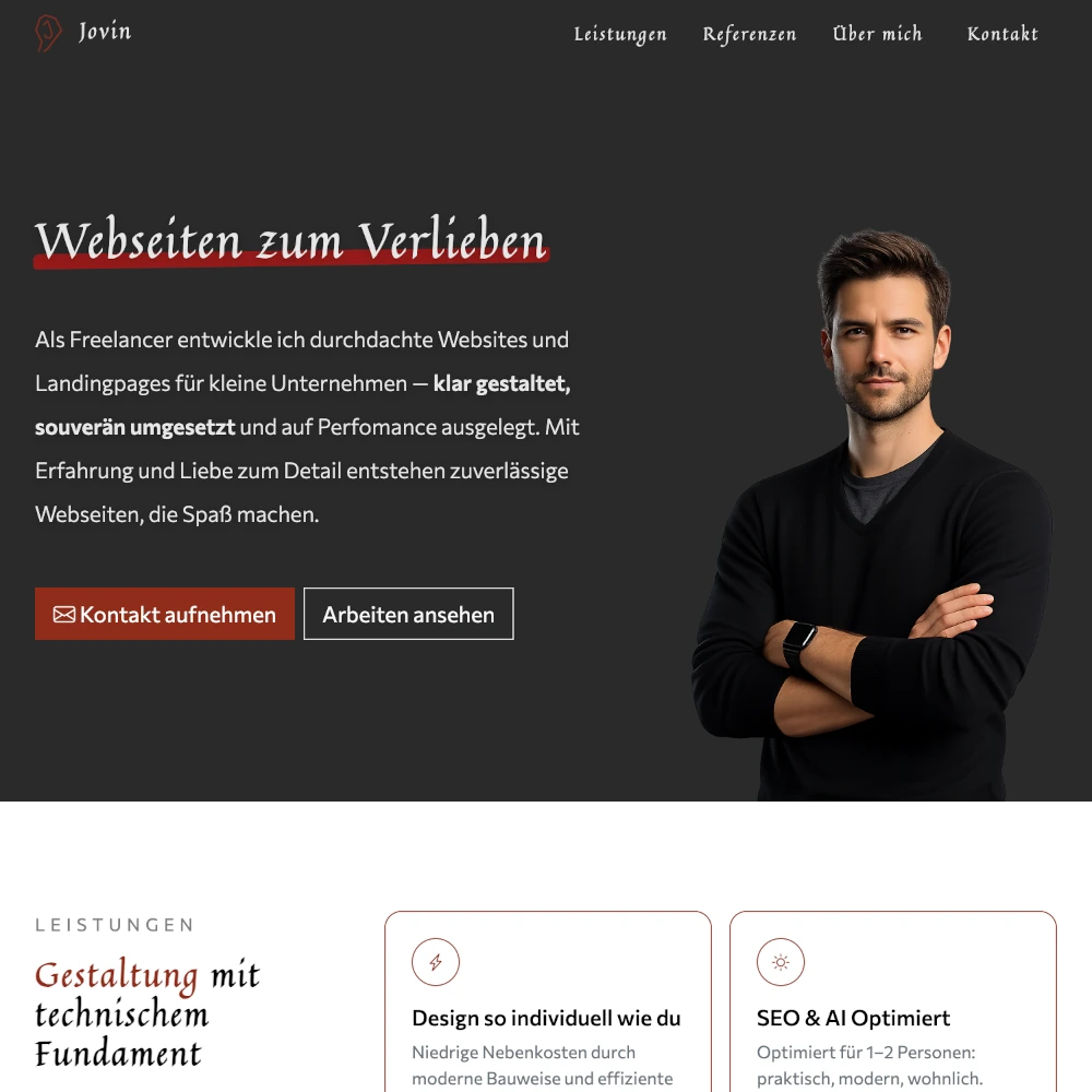Website jovin.de