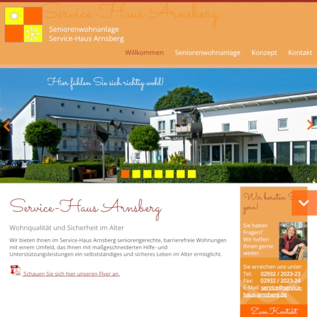 Website service-haus-arnsberg.de